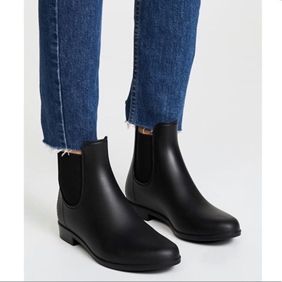 Sam Edelman Shoes - Sam Edelman Tinsley Ankle Rain Boots Matte Black Size 5